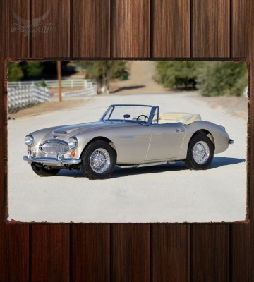 Металлическая табличка Austin Healey 3000 BJ8 Roadster (MkIII)